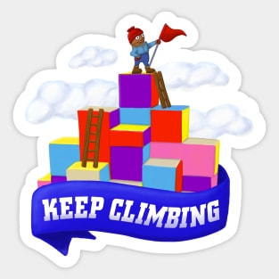 Keep Climbing Sticker